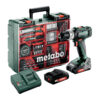 Borrskruvdragare med slag SB 18L set x2 batteri Metabo
