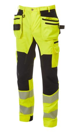 Hantverksbyxa Worksafe 5710270 Stretch Hi-Vis Gul/Svart