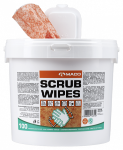 MACO Scrub Wipes Extreme Orange 100st