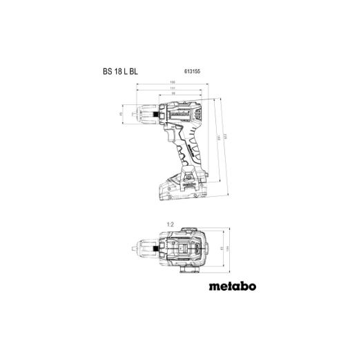 Metabo BS18L BL Batteridriven borrskruvdragare - Bild 3